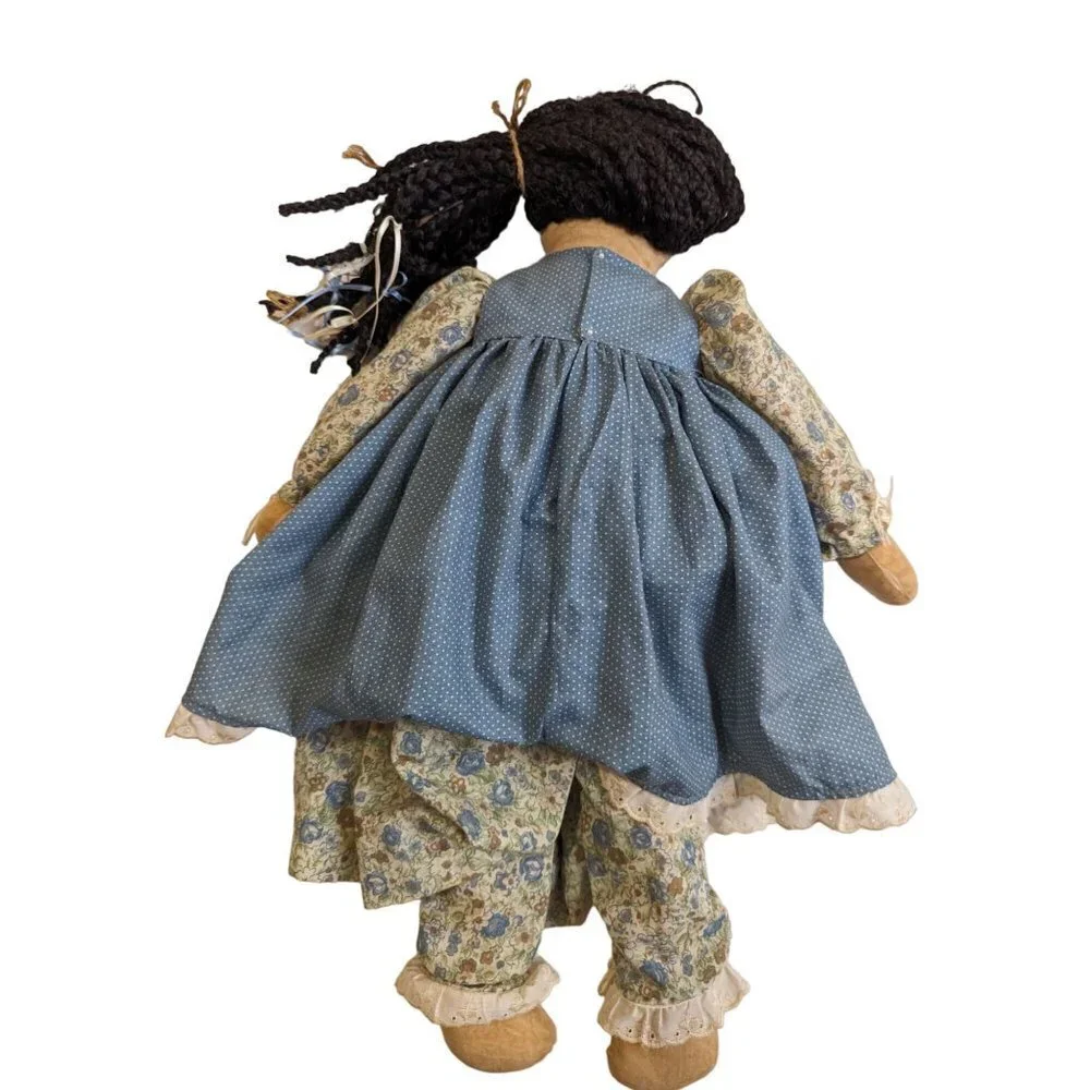 Vintage Handmade Cloth Doll 21